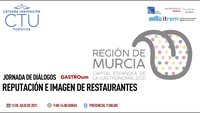 Imagen promocional de la jornada 'Diálogos sobre la reputación e imagen de restaurantes'