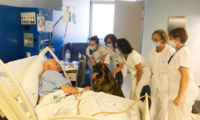 Un protocolo permite que pacientes ingresados con patologías severas puedan solicitar recibir a su mascota