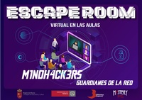 Cartel del 'escape room' virtual