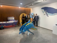 La exposición 'OceanLabKids' en Cartagena busca poner en valor el patrimonio medioambiental y cultural del litoral entre los escolares