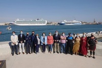 El Puerto de Cartagena recibe por primera vez la escala de cinco cruceros