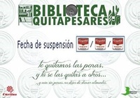 Campaña solidaria de recogida de alimentos 'Biblioteca Quitapesares'