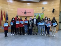 Los equipos del IES Sanje y MMM Academy, ganadores de los premios TechnovationGirls Región de Murcia