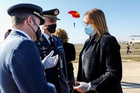 Isabel Franco participa en el 75º Aniversario de la creación de la 1ª Bandera de Paracaidistas de Aviación