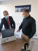 El director del Instituto de Fomento visita la empresa Inbentus, beneficiaria de las ayudas del programa Neotec