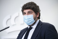 López Miras anuncia el fin de las restricciones relacionadas con la pandemia en la Región de Murcia