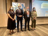 El consejero de Salud inaugura el I Congreso de la Sociedad Murciana de Farmacia Hospitalaria (1)