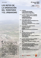Programa de la Jornada 'Los retos de la ordenación del territorio y el urbanismo'