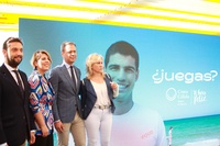 El consejero de Presidencia, Turismo, Cultura y Deportes, Marcos Ortuño, durante la presentación de la Campaña Turística de Verano 2022