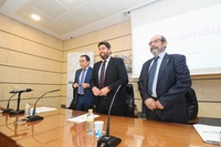 López Miras asiste a la presentación del futuro Hospital Mederi Guadalentín y resalta los casi 300 empleos que creará en Mazarrón