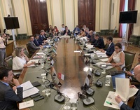 Celebración del Consejo Consultivo de Política Agrícola y Pesquera con la participación del consejero Antonio Luengo