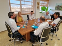 Comunidad, Asociación de Amigos del Sanatorio de Sierra Espuña y Ayuntamiento de Alhama buscarán fondos europeos para rehabilitar el antiguo inmueble