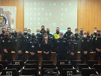 Imagen de la sesión inicial para el curso para mandos de las policías locales