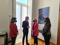 Imagen de la presentación en febrero del acuerdo entre la Comunidad Autónoma y el Ayuntamiento de Cartagena sobre el programa Certificarm