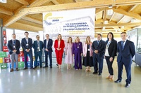 La vicepresidenta y consejera de Mujer, Igualdad, LGTBI, Familias, Política Social y Transparencia, Isabel Franco, inauguró la VII edición del congreso, unto con la alcaldesa de Cartagena, Noelia Arroyo, y el presidente nacional del Consejo de Transparencia y Buen Gobierno, José Luis Rodríguez.