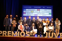 Ceremonia de entrega de los Premios Juventud del pasado año