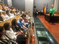 Imagen del inicio del acto de toma de posesión de 40 nuevos funcionarios de la Comunidad Autónoma