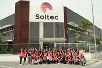 42 niñas de centros de Secundaria de la Región visitan la empresa Soltec, organizado por el Ceeim, dentro del proyecto 'BeSteam'
