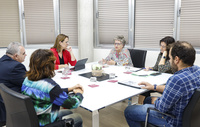 Isabel Franco se reúne con las responsables de Espartaria Tierras Altas de Lorca