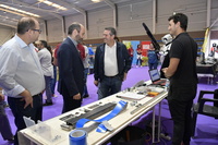 El director del INFO, Joaquín Gómez, visitó la Feria Makers of Murcia que se celebró el pasado fin de semana en Alcantarilla.