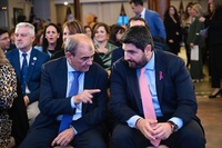 El presidente de la Comunidad clausura el acto con motivo del Día Mundial del Cooperativismo y entrega de los 'Premios Arco Iris' y 'Premios Ucoerm'...