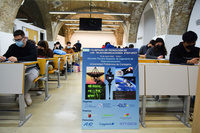 Imagen de la olimpiada de Tecnología de las Telecomunicaciones organizada por la UPCT el pasado mes de marzo.