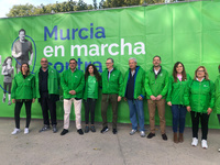 El consejero de Salud participa en la carrera 'Murcia en marcha contra el cáncer' para recaudar fondos destinados a la investigación (1)