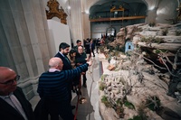 López Miras inaugura el belén tradicional de San Esteban