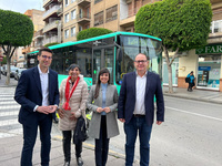 La directora general de Movilidad y Litoral, Marina Munuera, anuncia en Alcantarilla la próxima licitación del Plan Metropolitano de la ciudad de...