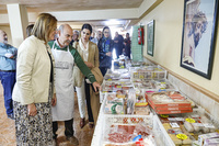 Isabel Franco visita el comedor social de la Asociación Piedras Vivas