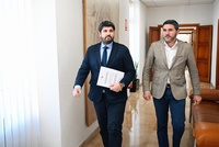 López Miras detalla las alegaciones presentadas por la Comunidad ante el Consejo de Estado, en relación al Plan Hidrológico del Tajo