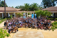 Imagen de archivo del I Encuentro Ibero Insular de Corresponsales Juveniles que se celebró en Molina (Málaga) el pasado verano.
