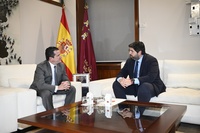López Miras recibe a los nuevos miembros del Consejo Jurídico de la Región de Murcia