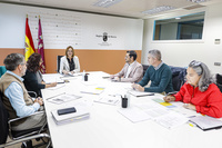 El jurado de los 'Premios Participación ciudadana, transparencia y buen gobierno de la Región de Murcia', presidido por la vicepresidenta y consejera...
