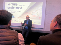 El director del INFO asistió a la presentación de los proyectos empresariales de la VI edición del certamen 'Venture on the Road, Cartagena' (1)