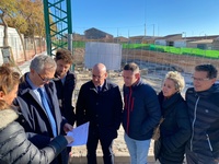 El consejero de Salud, Juan José Pedreño, visitó las obras de construcción del nuevo centro de salud de Corvera, que contará con más de 3.000 metros...