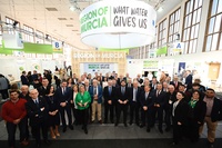 López Miras, con la delegación de la Región de Murcia en Fruit Logística