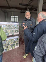 El secretario general de la Consejería de Medio Ambiente, Mar Menor, Universidades e Investigación, Víctor Martínez, visitó hoy las obras realizadas...