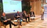 El director del Info, Jaoquin Gómez, participó hace unos días en la jornada 'Innovación en el sector de la construcción'