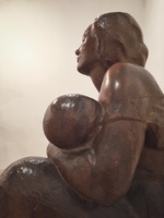 Una de las piezas de la exposición 'José Capuz. La modernidad figurada', que se puede visitar en el MURAM hasta el 26 de marzo.