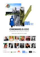 Participantes en el ciclo 'Cinemarq 3: CCC-Ciudades de Cine y Cómic' que tiene lugar los viernes de marzo en la BRMU.