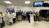 El consejero de Salud, Juan José Pedreño, presenta la nueva estrategia de mejora de la Atención Primaria.