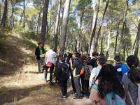 Visita de escolares al Parque Regional El Valle