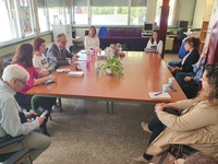 El consejero Víctor Marín se reunió con la alcaldesa de Bullas, y la comunidad educativa y asociaciones de padres y madres de los colegios Artero...