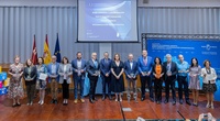 Acto de entrega de los Premios Gobierno Abierto, Buen Gobierno y Modernización Administrativa, presidido por la vicepresidenta y consejera Isabel Franco.
