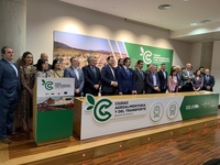 El consejero de Fomento e Infraestructuras, José Ramón Díez de Revenga, durante la presentación del proyecto estratégico de la Ciudad Agroalimentaria...