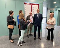 El consejero de Salud, Juan José Pedreño, visitó las obras del nuevo centro de salud de Sangonera la Verde, que abrirá el próximo verano (1)