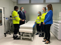 El consejero de Salud, Juan José Pedreño, visitó el segundo Servicio de Urgencias de Atención Primaria (SUAP) de Lorca en el centro de especialidades...