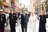 López Miras participa en la procesión de domingo de Resurrección de Cartagena y destaca que ésta ha sido "una Semana Santa sin precedentes y con cifras históricas" (2)