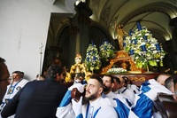 López Miras participa en la procesión de domingo de Resurrección de Cartagena y destaca que ésta ha sido "una Semana Santa sin precedentes y con cifras históricas" (4)